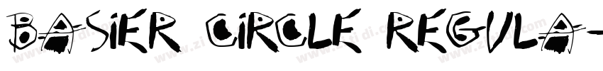 Basier Circle Regula字体转换